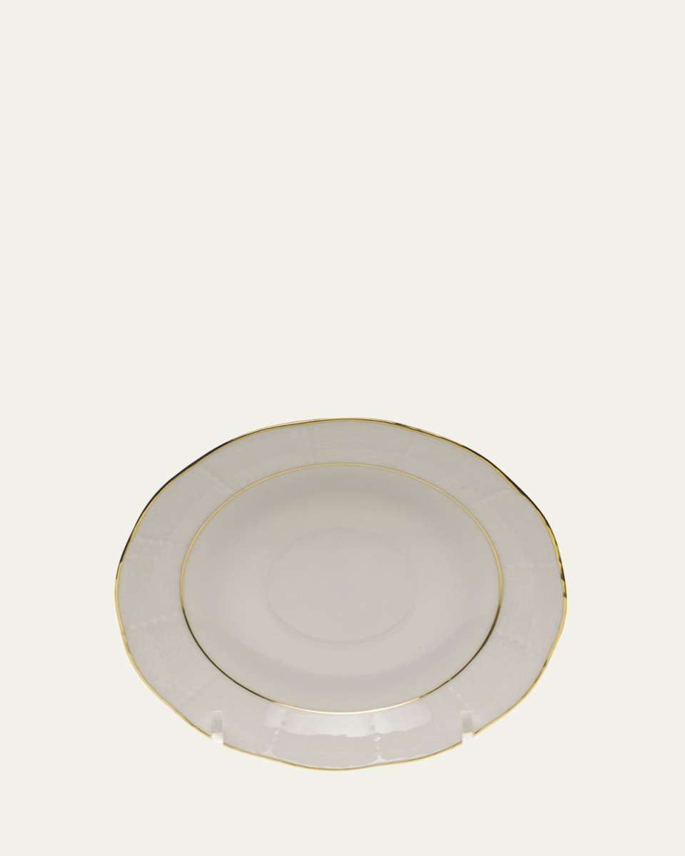Golden Edge After Dinner Saucer